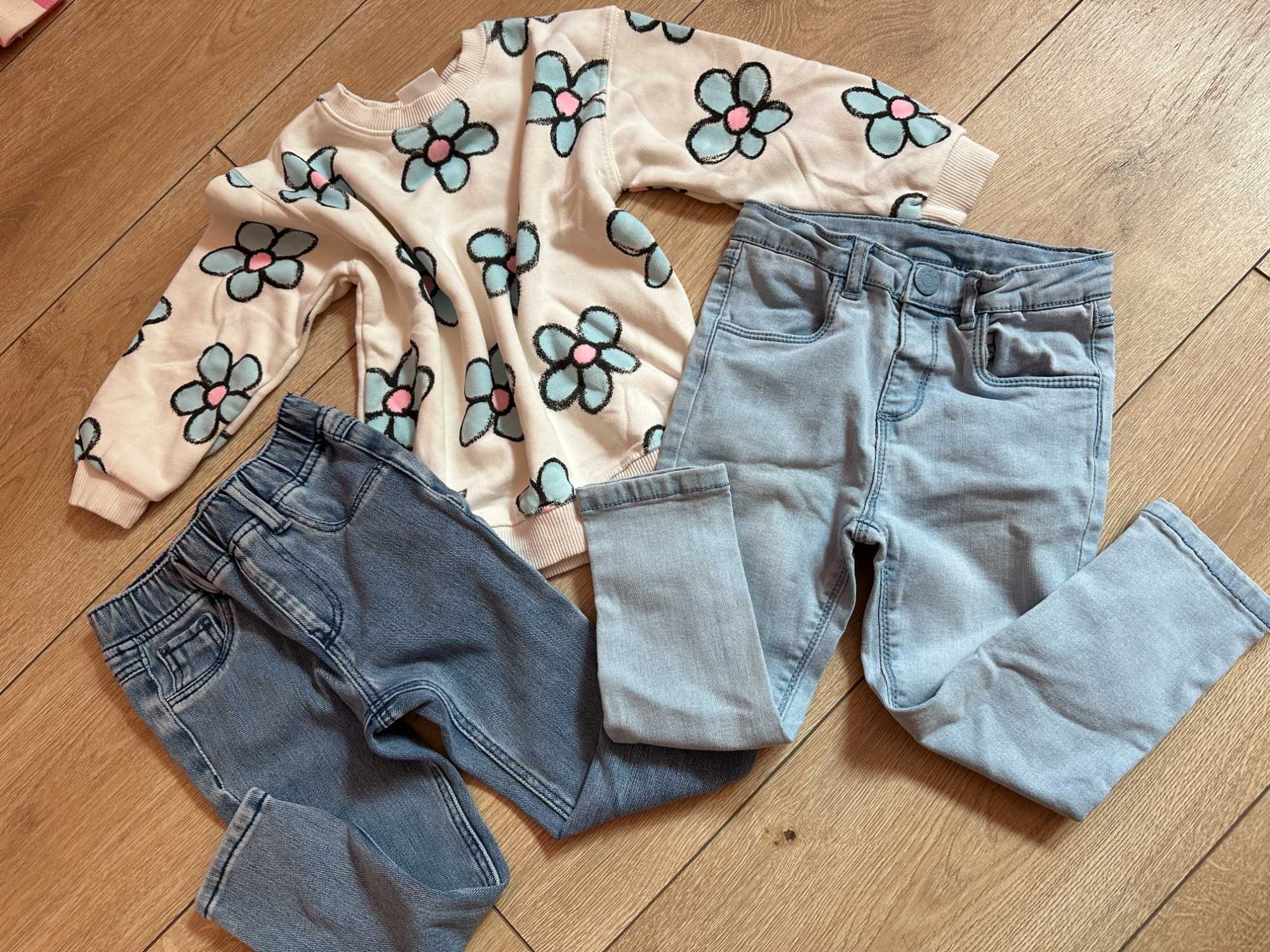 Комплекти суичър и клин Zara, 2-3г/98; суичър и дънки Zara,  2-3г/98