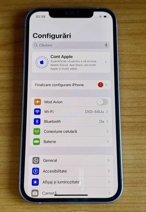 Iphone 12 128 gb purple impecabil