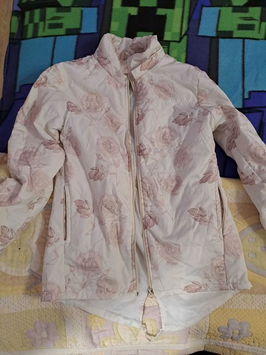 Детско преходно яке с качулка за момиче