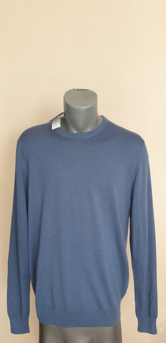 Hackett  Merino / Silk - Knit  Mens  L  НОВО! ОРИГИНАЛ! Mъжки Пуловер
