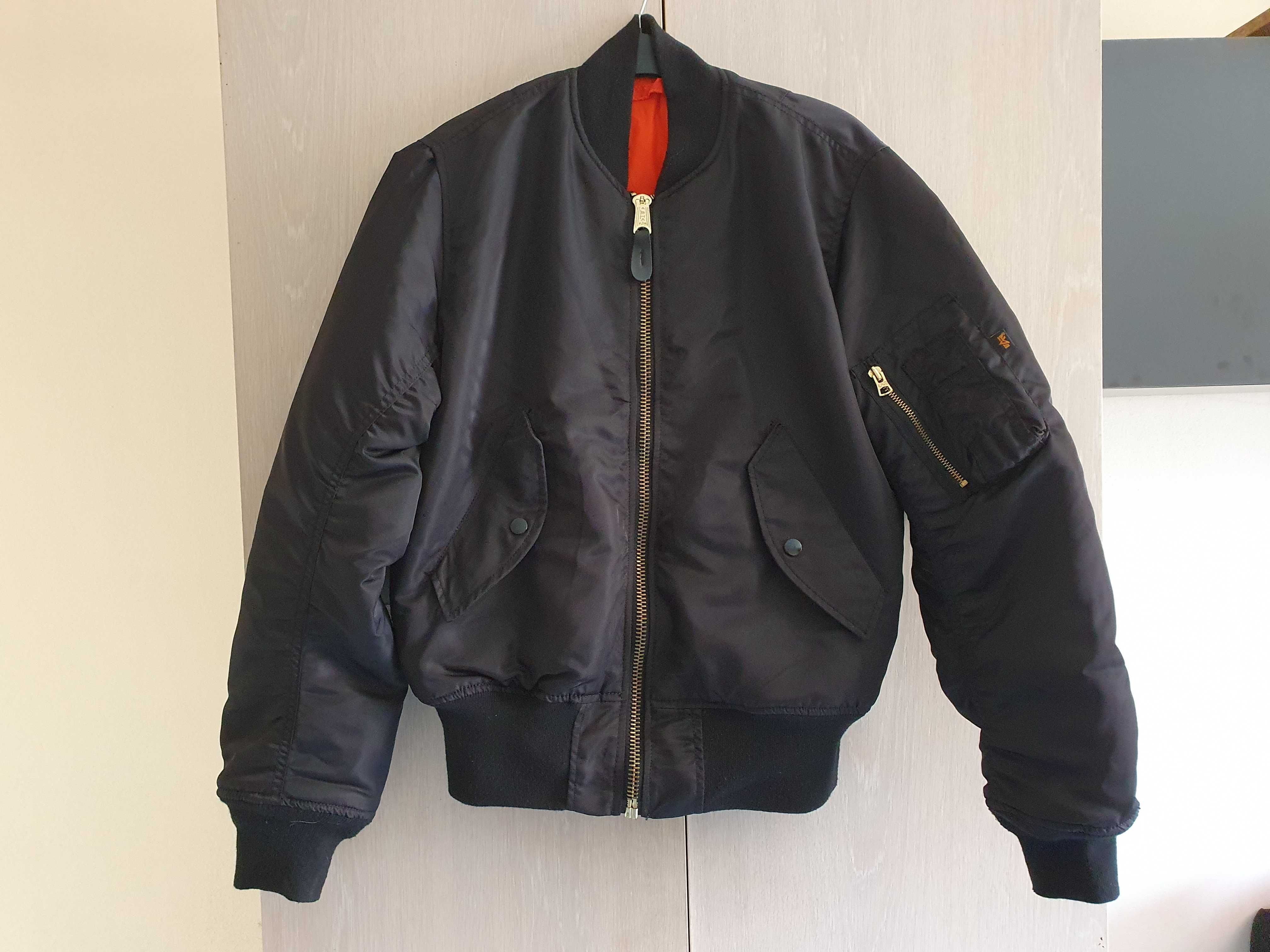 Geaca bomber ALPHA INDUSTRIES MA-1 (Marime: S)