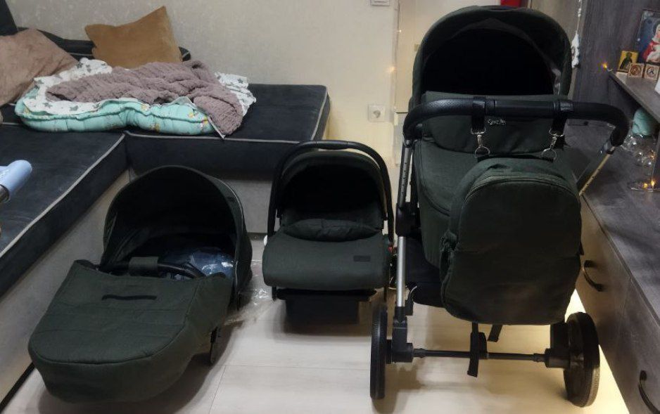 Коляска детская 3в1