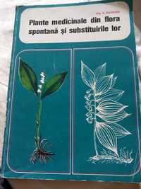 Cartea "Plante medicinale din flora spontană și substituirile ei"