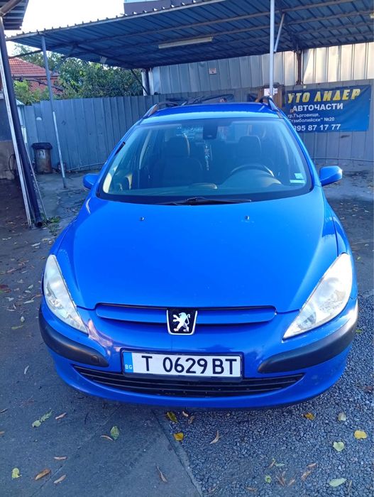 Peugeot 307 sw син