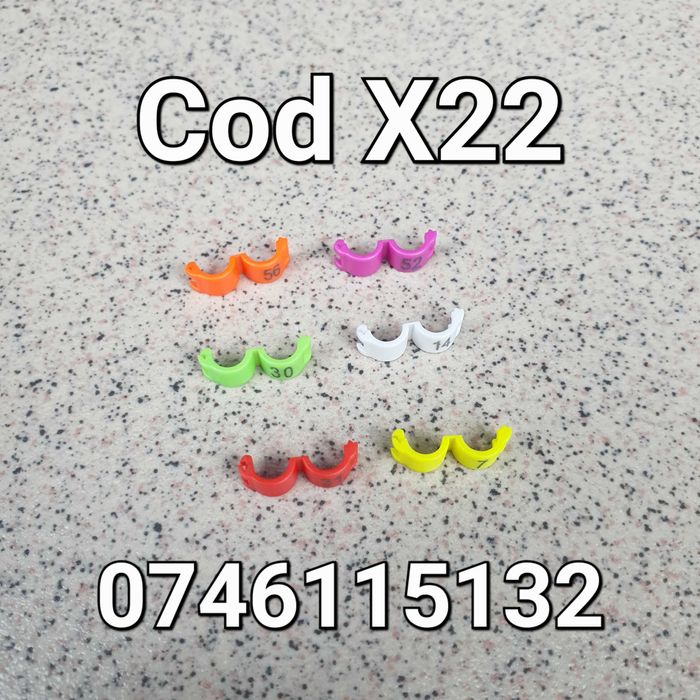 Nimfe Papagali Perusi Canar Ara-Pasari exotice-Inel-Cleme de 4,5mm-X22