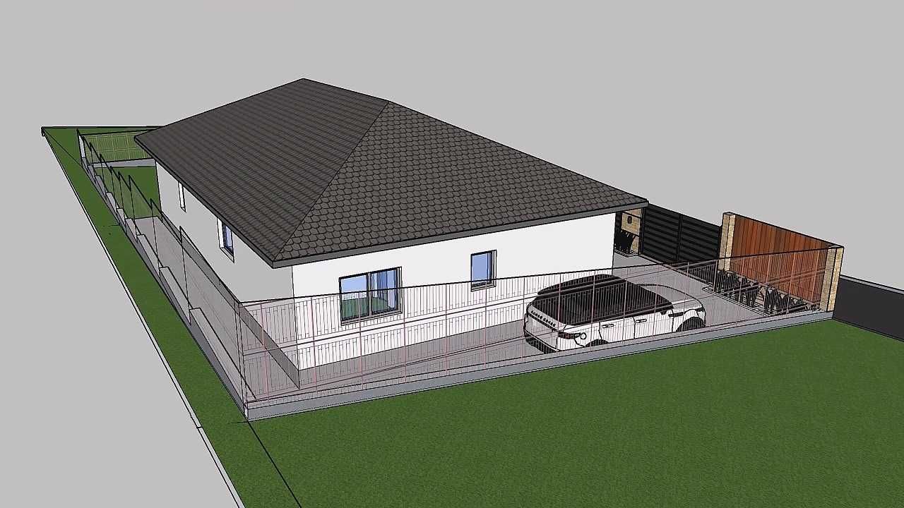 Teren Popesti (Vale) 700+200mp intravilan+AUTORIZATIE SI PROIECT CASA