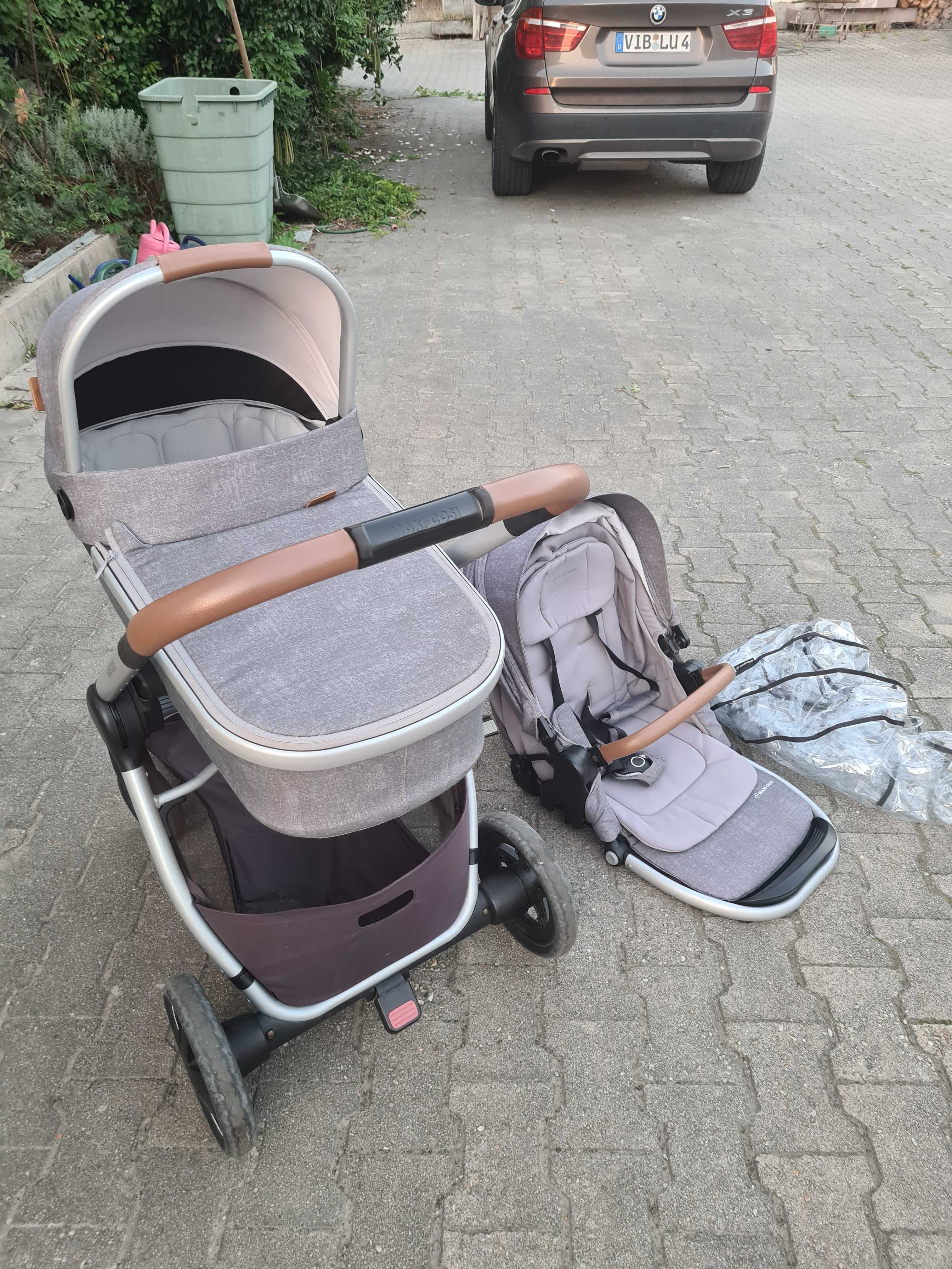 Carucior Maxi-Cosi Adorra Nomad gri 2 in 1