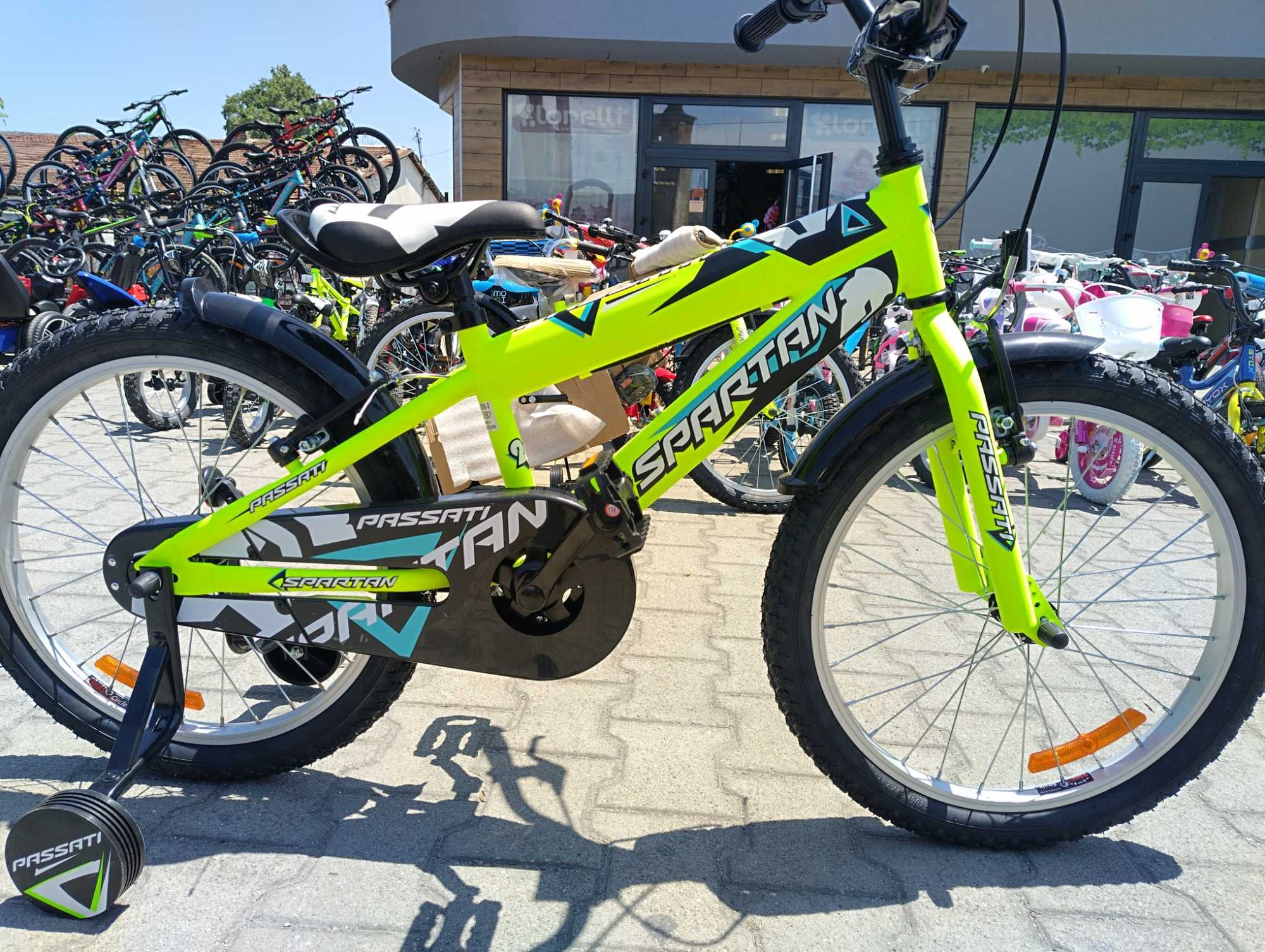PASSATI Велосипед 20" SPARTAN жълт