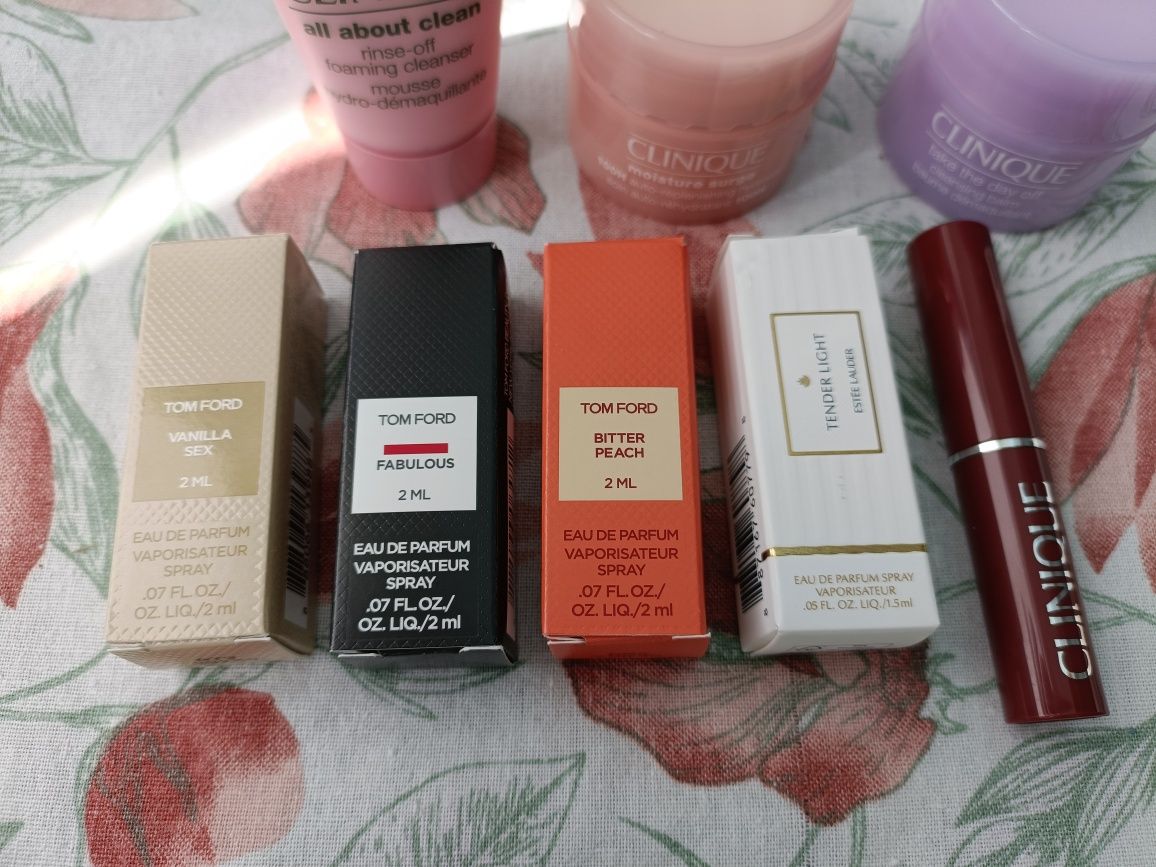 Сет козметика Tom Ford, Clinique, Estee lauder