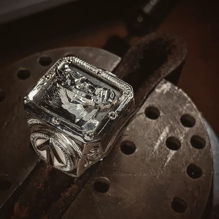 Күміс сақина, Перстень серебренная, печатка, жүзік ерлер, мужской