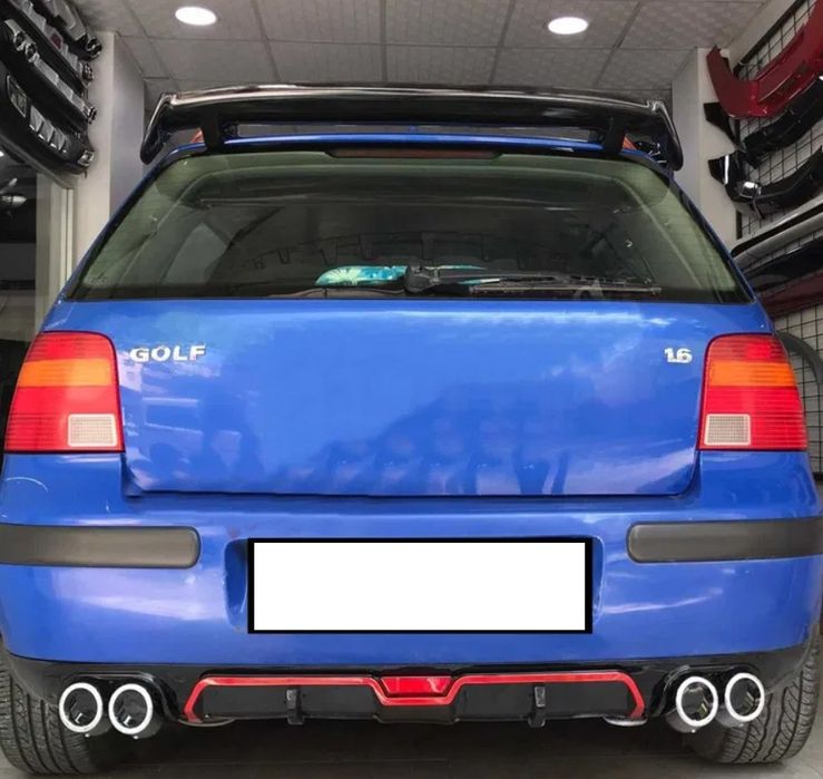 Eleron Universal DTM Kanat Mini Negru Lucios compatibil Volkswagen gol