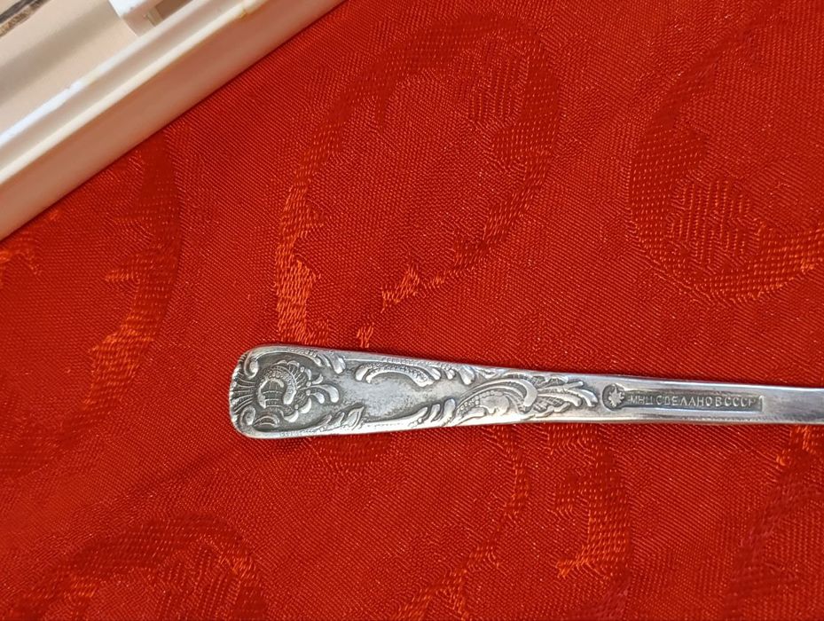 Вилки , ложки , ножи СССР мельхиор НОВЫЕ