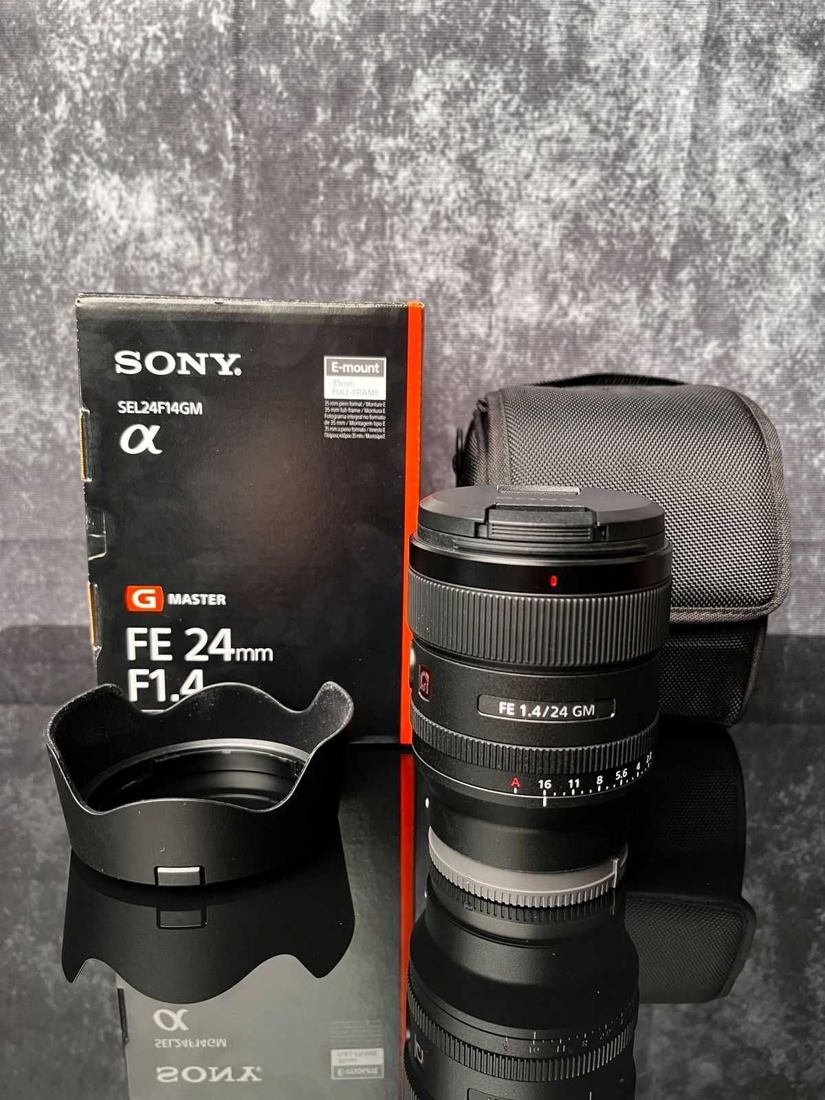 Obiectiv Foto Sony FE 24mm Mirrorless F1.4 G Master ca NOU / GARANTIE