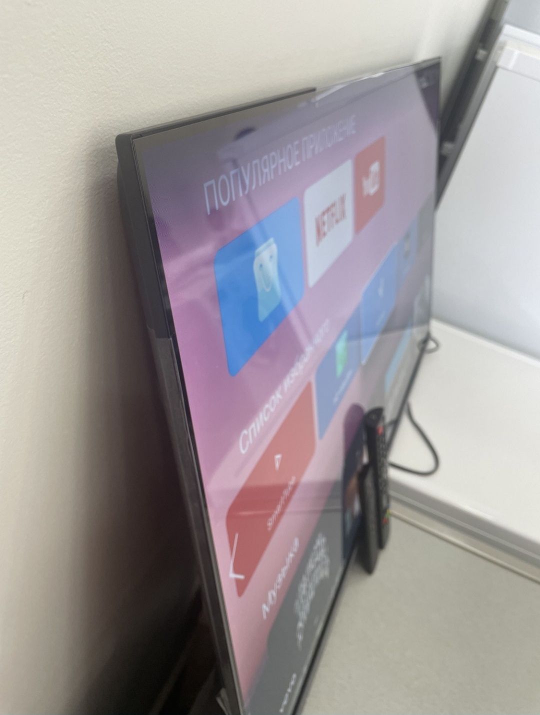 Телевизор Samsung 43 smart Android Tv аеромыш голосовой пульт