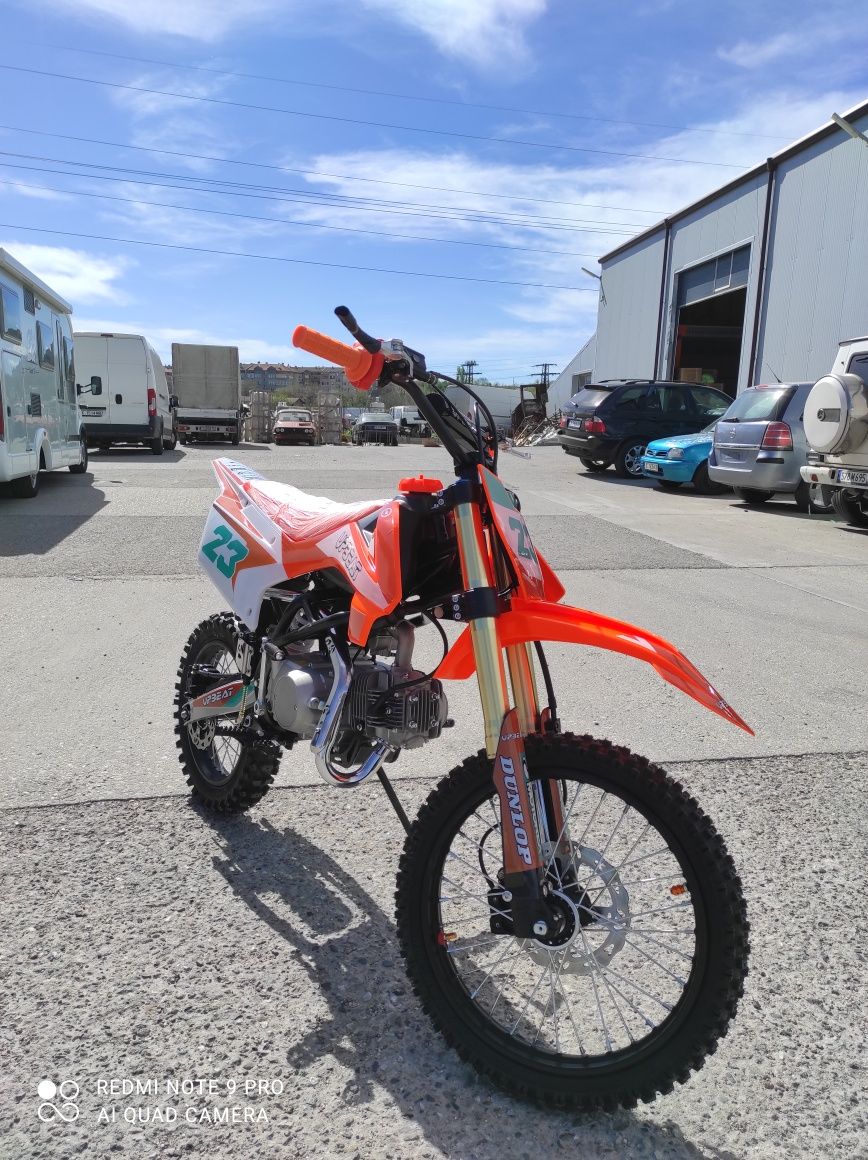 КРОСОВ МОТОР UpBeat 125 КУБИКА 125CC с усилена рамка ,нов модел Ka