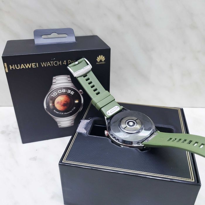 Smartwatch Huawei Watch 4 Pro LTE, GPS 48mm,Zeus Amanet Militari 32603