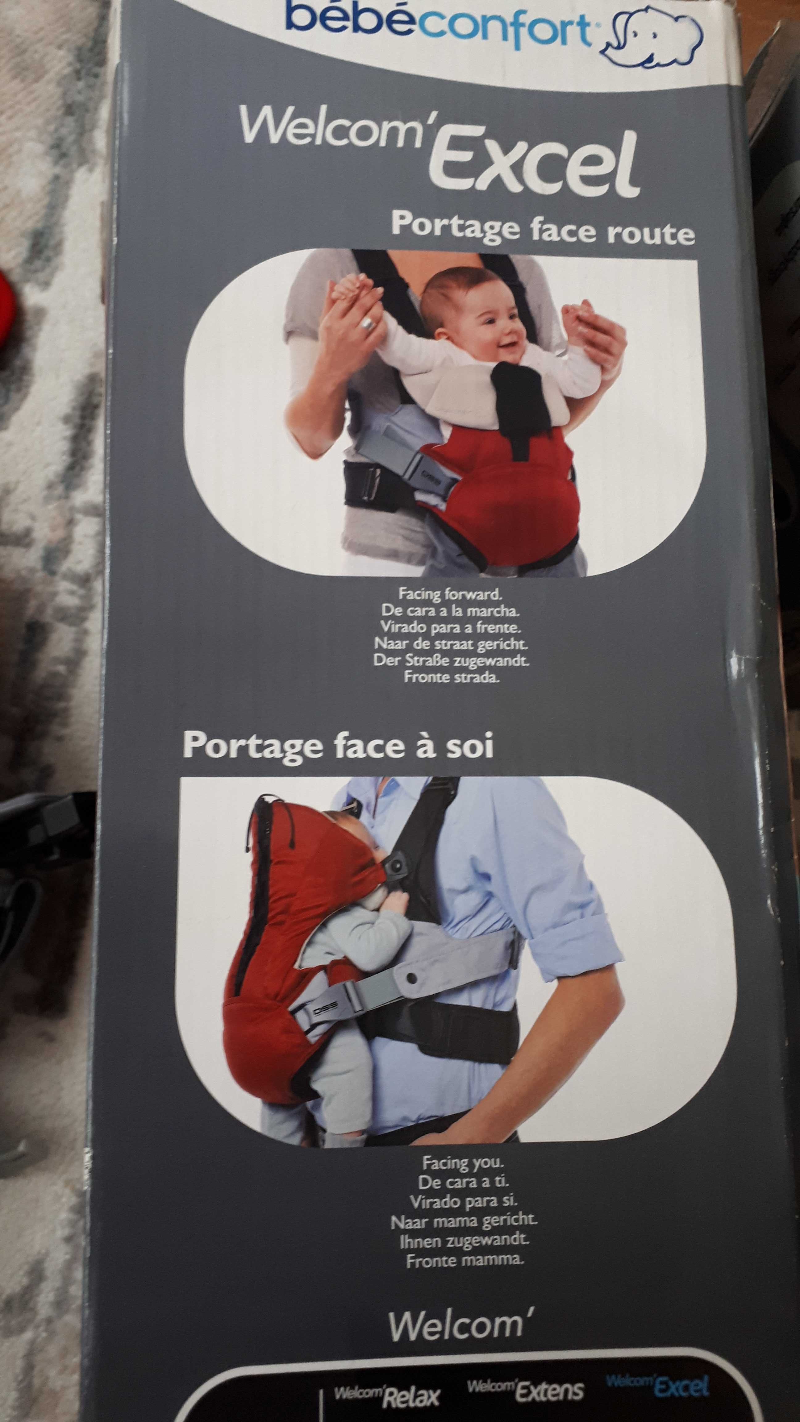 Рюкзак-кенгуру Bebe Confort Welcom Excel