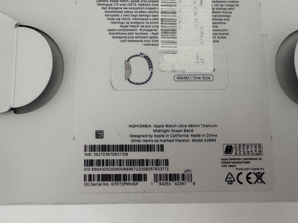 Apple Watch Ultra 49mm Titanium
