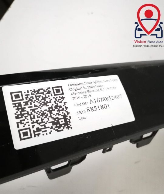 Ornament Fusta Spoiler Bara Spate Original In Stare Buna 2021 2022 Mer