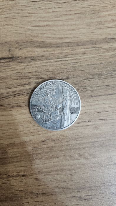 Монета 500тг серебро