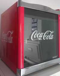 HUSKY CoolCube Coca Cola CUBES хладилник A+ със стъклена -врата