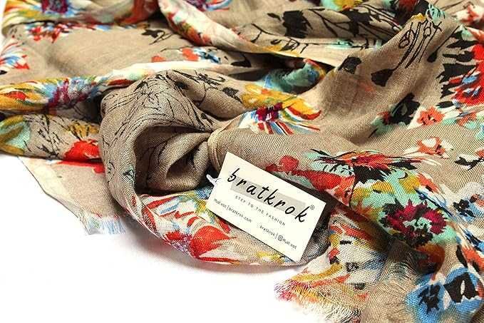 Дамски Шал с Флорален Принт