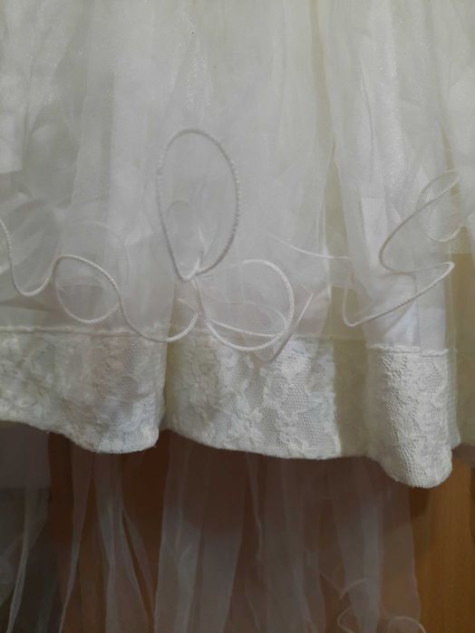 Rochita dantela 140 cm rochie 10 ani