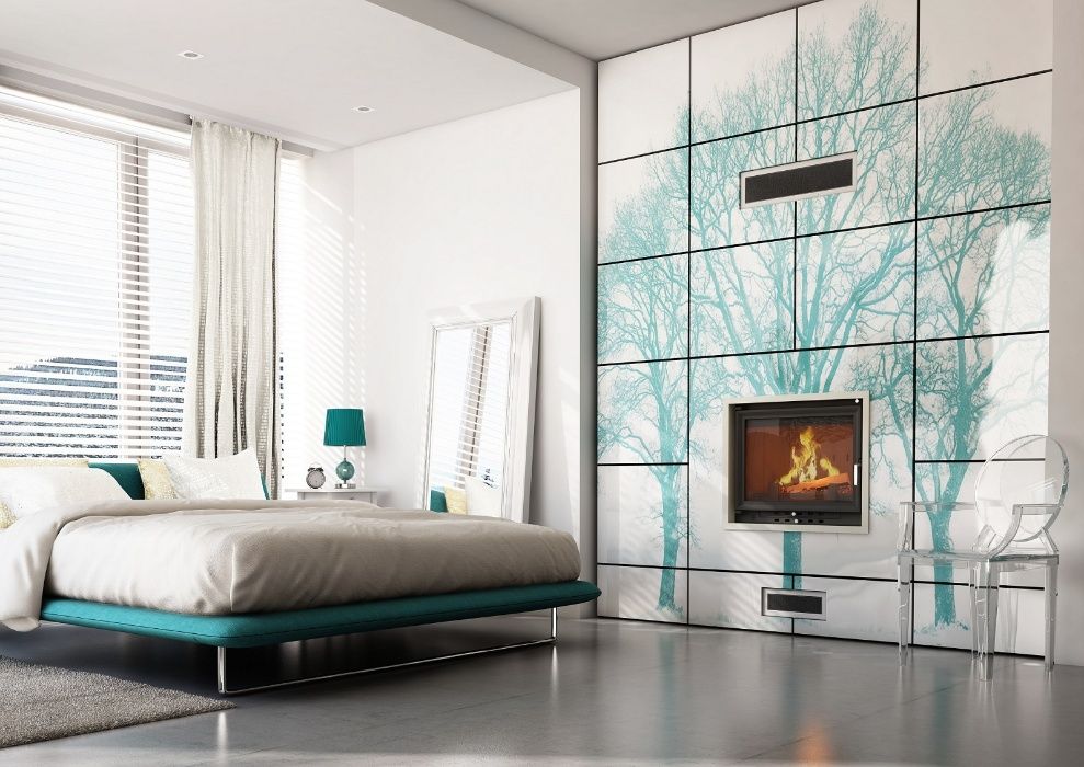 Seminee Profesionale Focar de fonta 12 kw pe lemne Garantie 5 ani