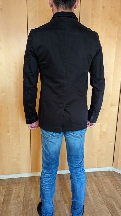 Sacou negru  barbati casual slim Calvin Klein marime S/M