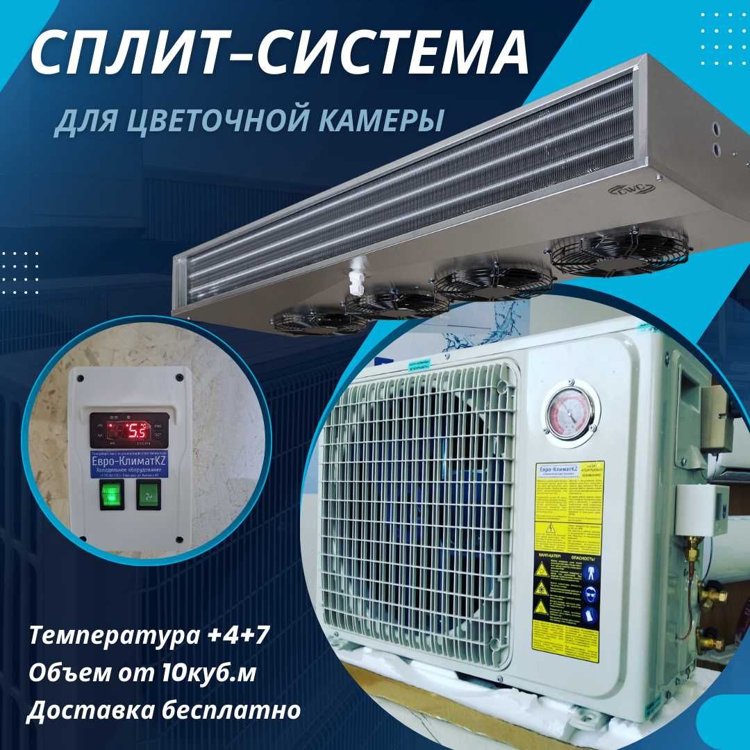 Промышленное холодильное оборудование агрегаты  сплит-системы