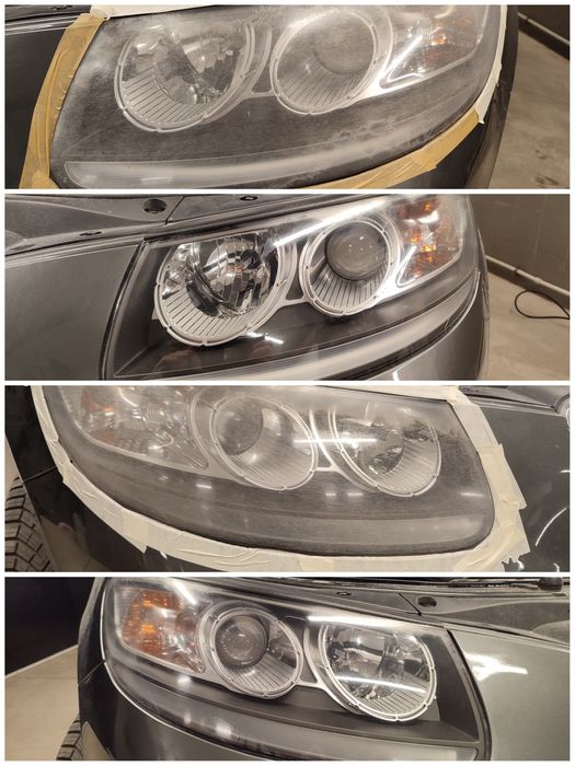 Полиране на фарове с включена защита керамика висок клас