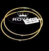 Bijuteria Royal cercei din aur 14k 4.37 gr