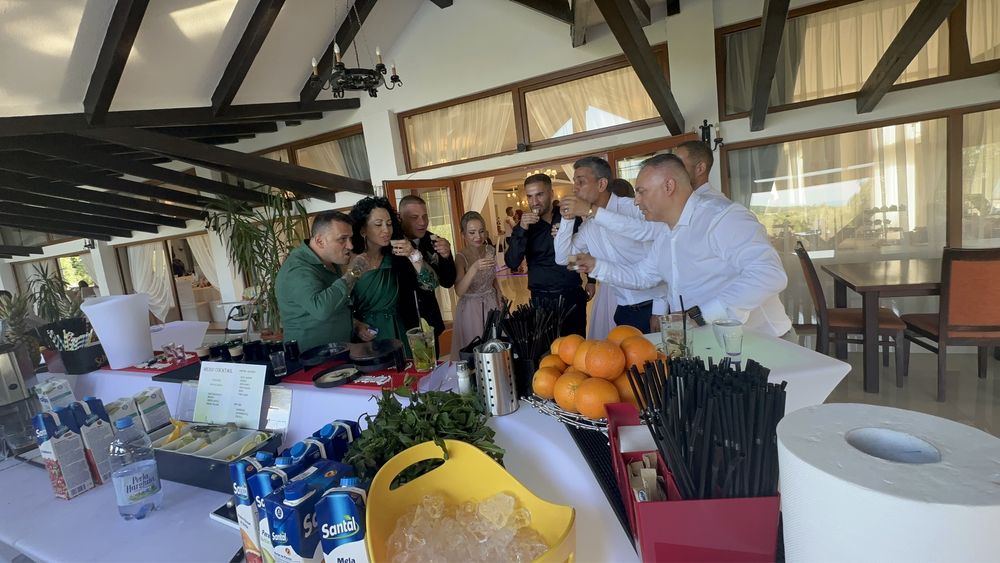 Tort shoturi pt evenimente,bar mobil, Open bar, cocktail bar