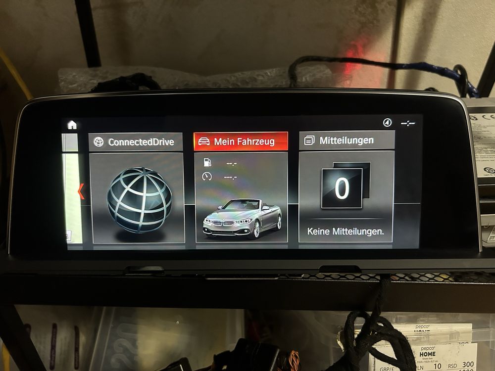 Display nbt evo bmw f06 f12 f13 f10 f11 f25 f26 f20 f30