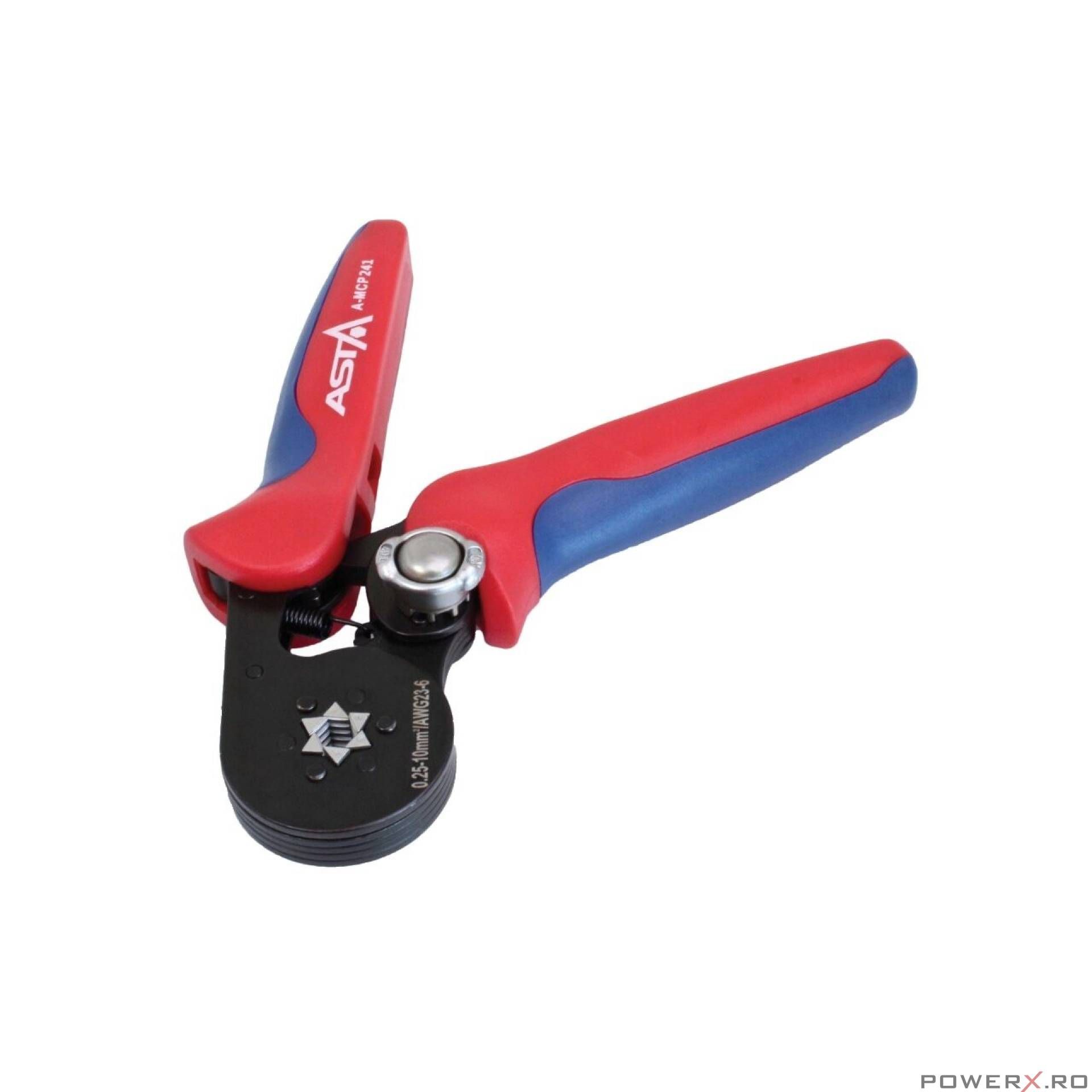 Cleste pentru decablat si sertizat 0,25-10 mm2, Asta