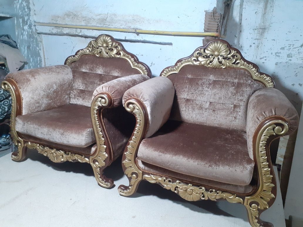 Реставрация мягкой мебели и стульев