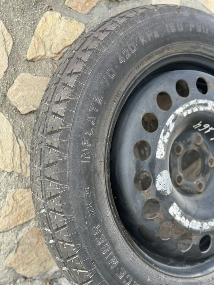 Резервна гума патерица за мерцедес и ауди 18”