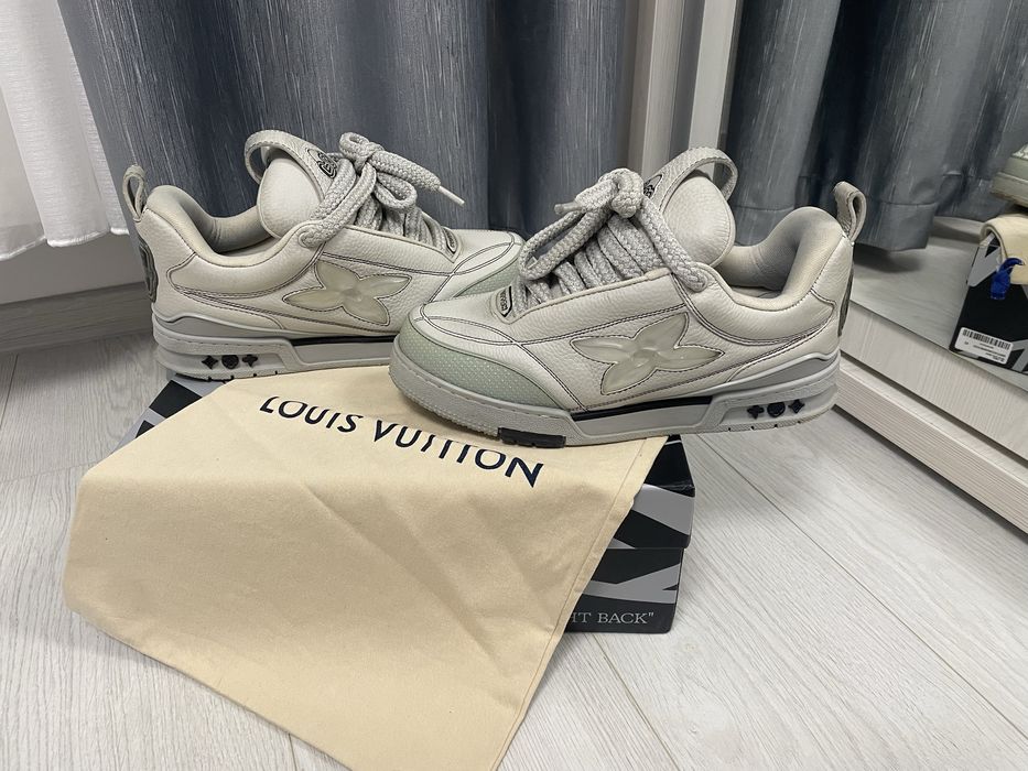 Louis Vuitton skate v2 gri piele