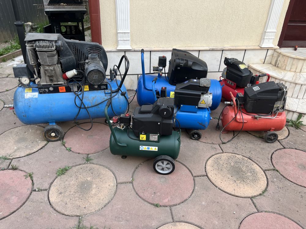 Vând compresoare 100l, 90l, 25l