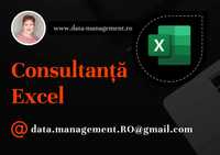 Consultanta Excel, meditatii Excel si curs Excel online de la 150 RON