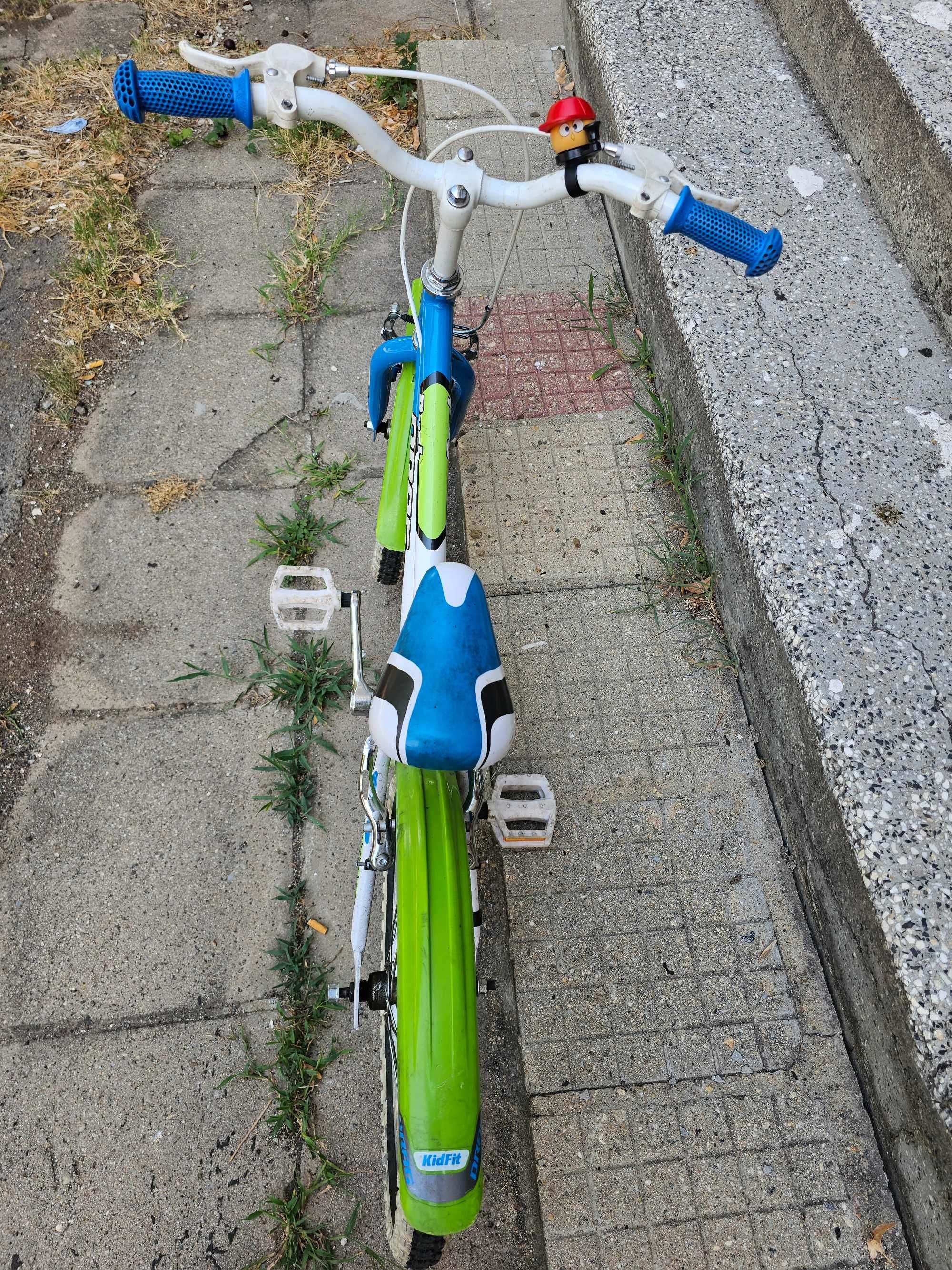 Детско колело Drag 18 Rush KidFit с помощни колела