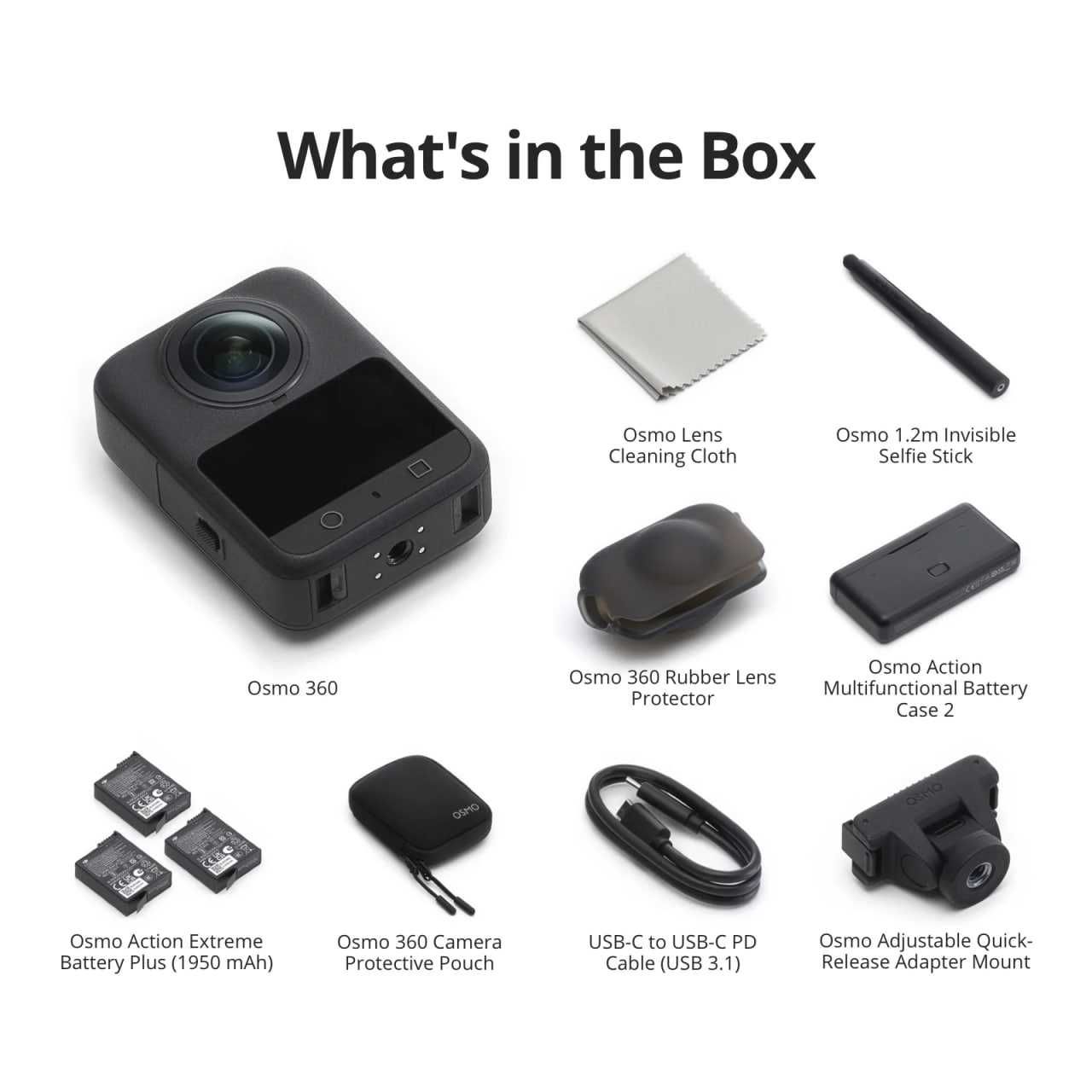 DJI Osmo 360 — экшн-камера нового поколения. Есть доставка