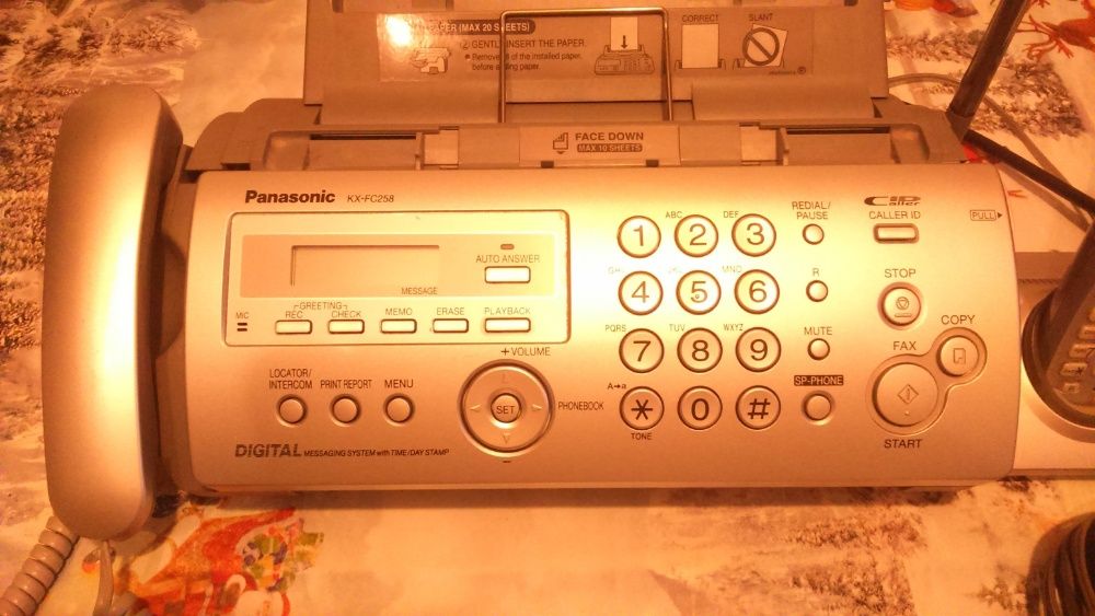 факс апарат PANASONIC KX-FC258