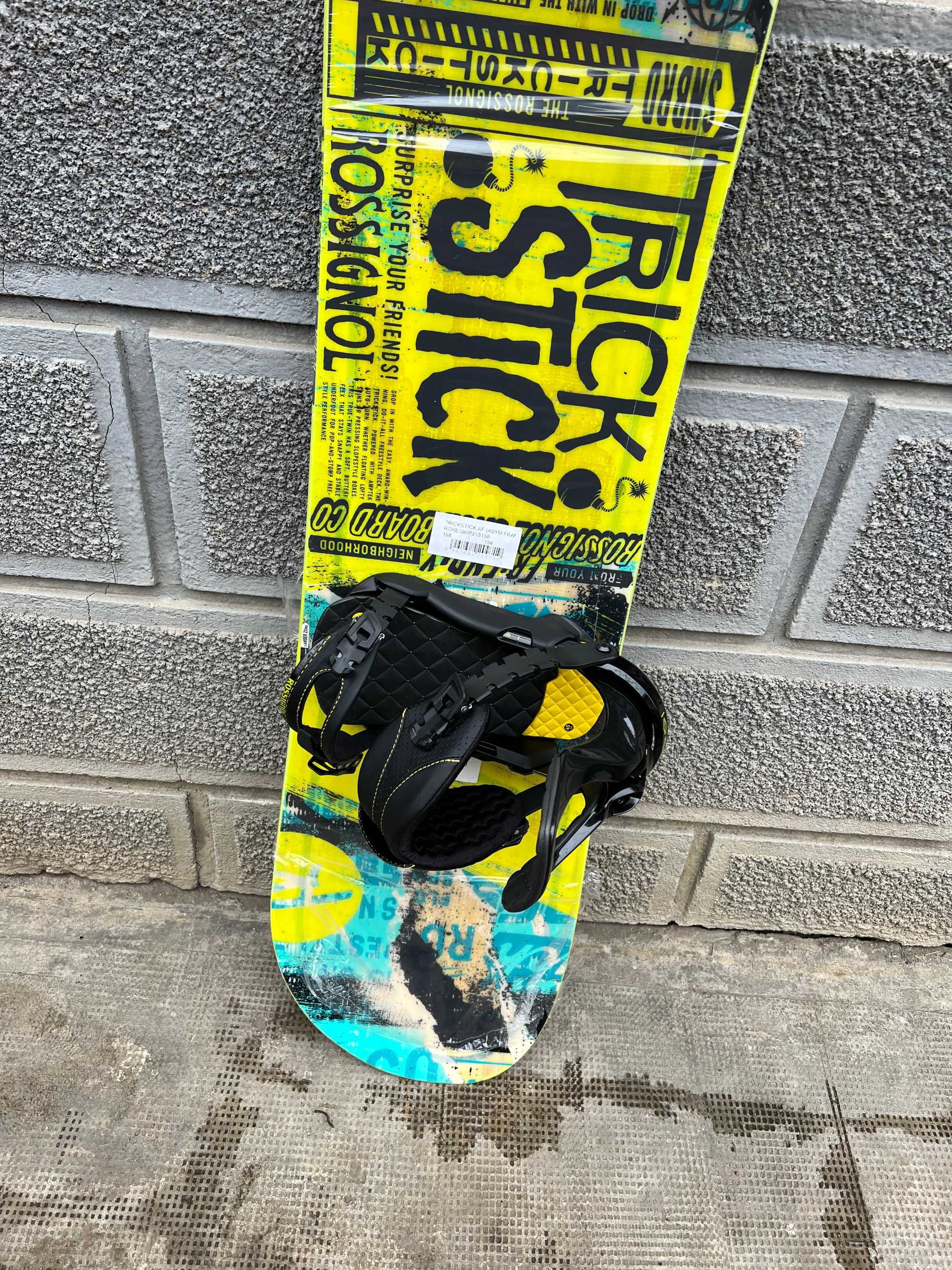 placa noua snowboard rossignol trickstick L158