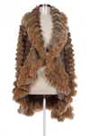 Cardigan blana naturala