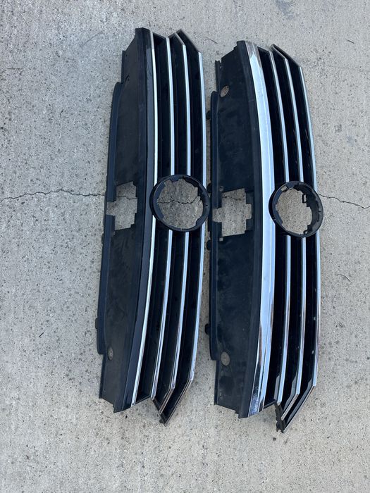 Grilă radiator vw passat b8.