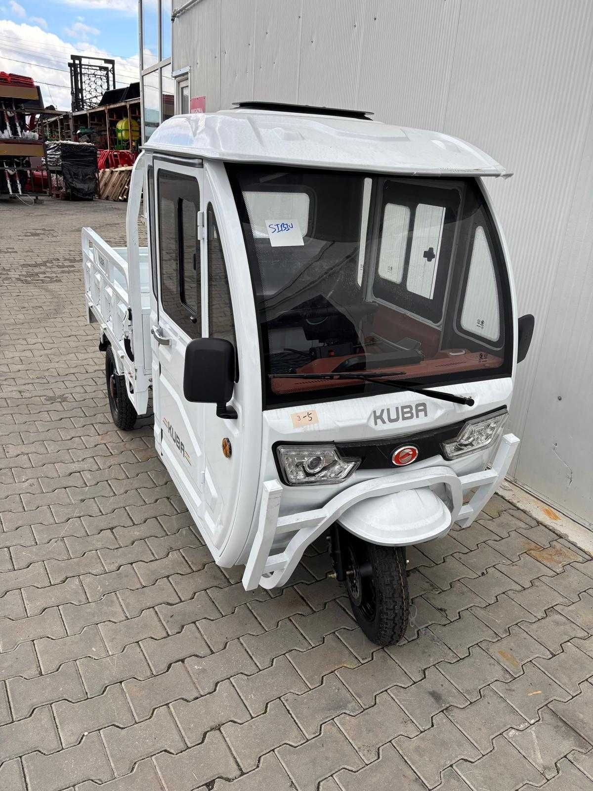 Triciclu electric cu cabina si bena Kuba E Kamyonet