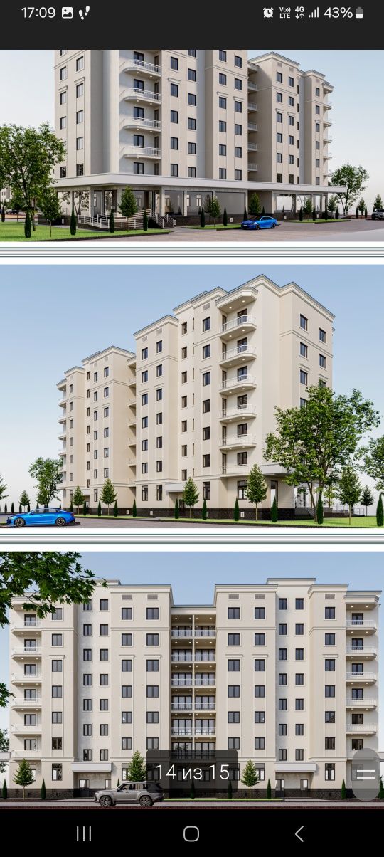 Новостройка 2 хонали уйлар