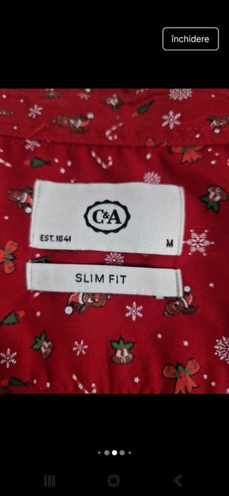 Camasa de craciun barbati