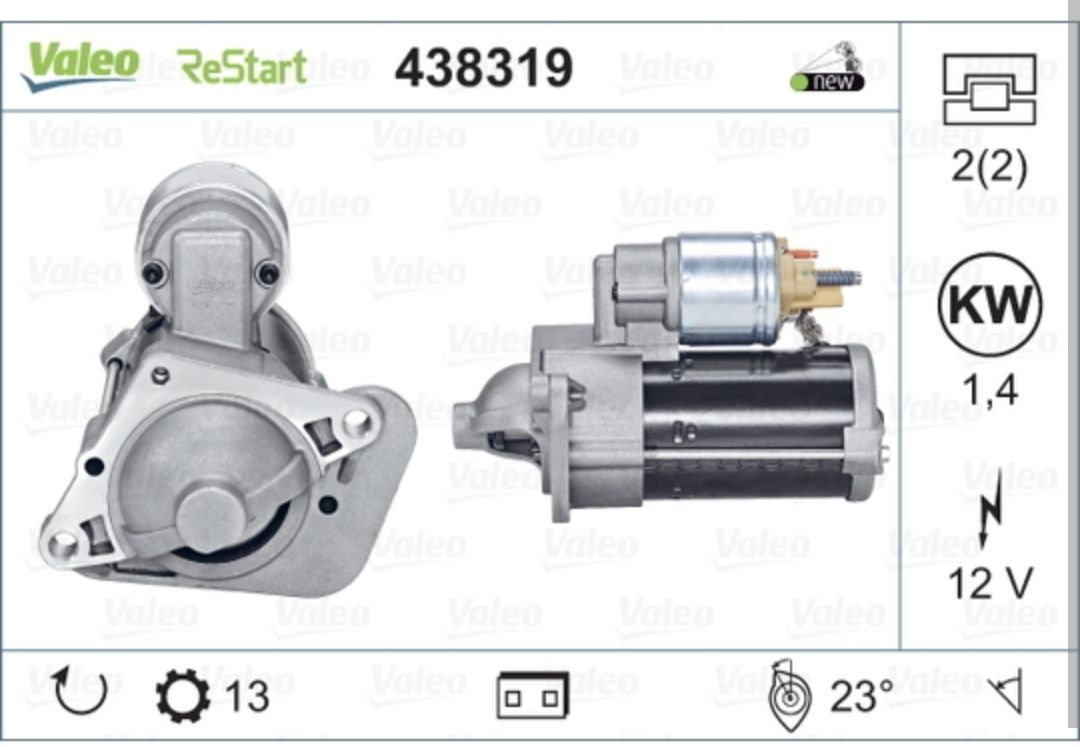 Demaror electromotor Dacia Renault 1.5